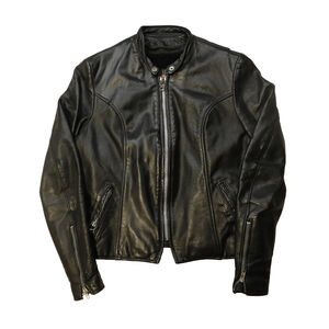 Vintage Brooks Cafe Racer Motorcycle Leather Jacket size 36 Mens